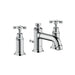 AXOR Montreux Widespread Faucet 30 with Cross Handles and Pop-Up Drain, 1.2 GPM
