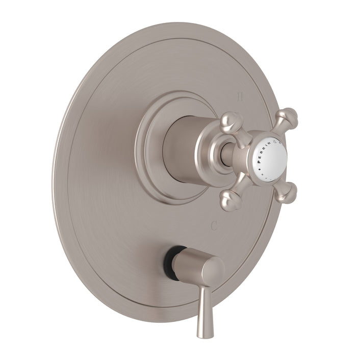 Perrin & Rowe U.2710N Georgian Era 1/2" Pressure Balance Trim With Diverter