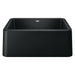 BLANCO 402531 Ikon 27" Apron Single Bowl Farmhouse Sink - Coal Black