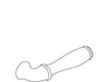 KOHLER K-1082624 Handle, Deckmount Bath, Vibrant Finish