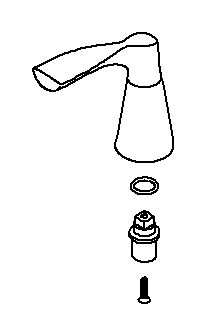 KOHLER K-1152347 Handle Assembly, Polished Chrome