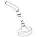 KOHLER K-1152949 Showerhead and Arm Kit, S.F., Vibrant Brushed Nickel