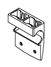 KOHLER K-206031 23 Sldr - Top Roller Back Plate
