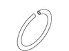 KOHLER K-36715 Towel Ring, Vibrant French Gold