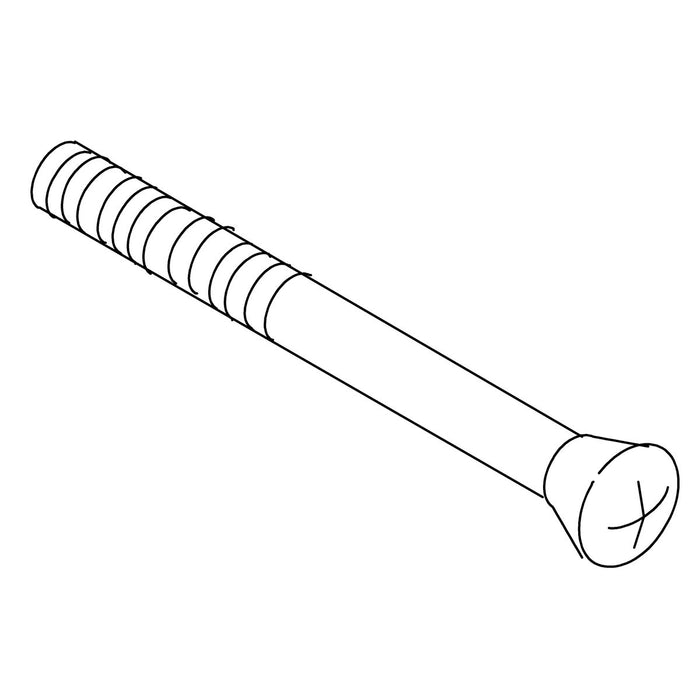 KOHLER K-40492 Screw, #8-32 x 2 7/8, Polished Chrome