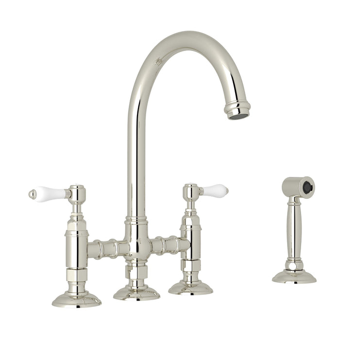 ROHL A1461WS San Julio® Bridge Kitchen Faucet With Side Spray