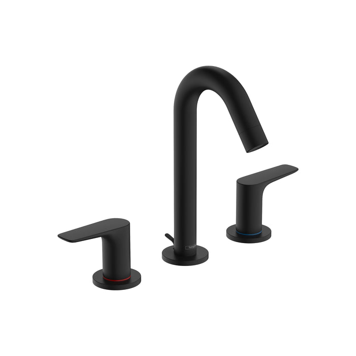hansgrohe Logis Fine Widespread Faucet 150 with Pop-Up Drain, 1.2 GPM
