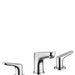 hansgrohe Focus Widespread Faucet 100 with Pop-Up Drain, 1.2 GPM