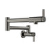 BLANCO Culina II Wall-Mounted Pot Filler - Satin Dark Steel