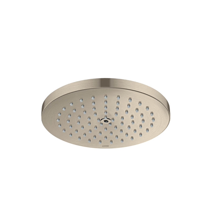 AXOR ShowerSolutions Showerhead 180 1-Jet Powder Rain, 1.75 GPM