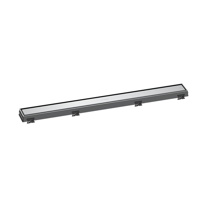 hansgrohe RainDrain Match Trim 27 5/8" with Height Adjustable Frame