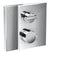 AXOR Edge Thermostatic Trim with Volume Control and Diverter - Diamond Cut
