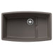 BLANCO 443122 Performa Cascade Kitchen Sink with Colander - Volcano Gray