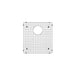 BLANCO 224405 Stainless Steel Bottom Grid for Large Bowl of Precision 70/30 Sinks