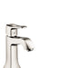 hansgrohe Metris C Single-Hole Faucet 100 with Pop-Up Drain, 1.2 GPM