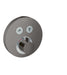 hansgrohe ShowerSelect S Thermostatic Trim for 2 Functions, Round