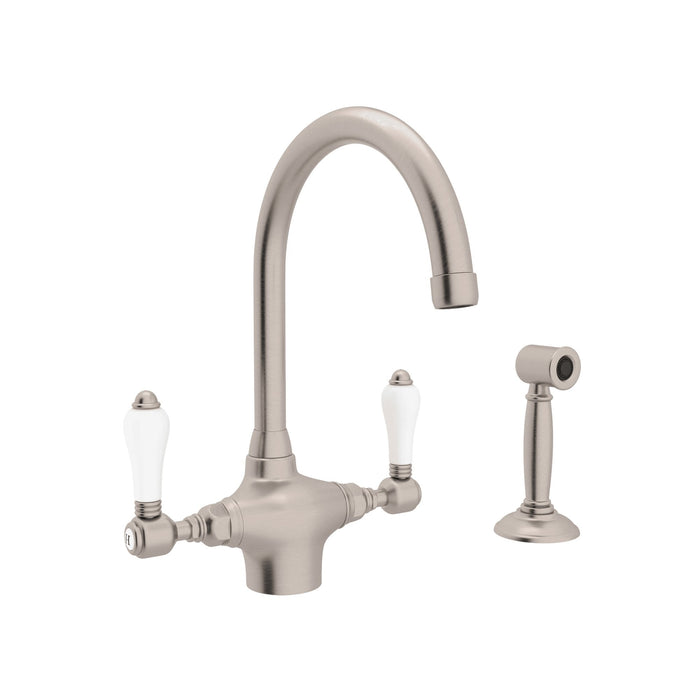 ROHL A1676WS San Julio® Two Handle Kitchen Faucet With Side Spray