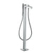 AXOR Citterio Freestanding Tub Filler Trim with 1.75 GPM Handshower- Rhombic Cut