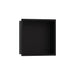 hansgrohe XtraStoris Individual Wall Niche Matte Black with Design Frame 12"x 12"x 4"