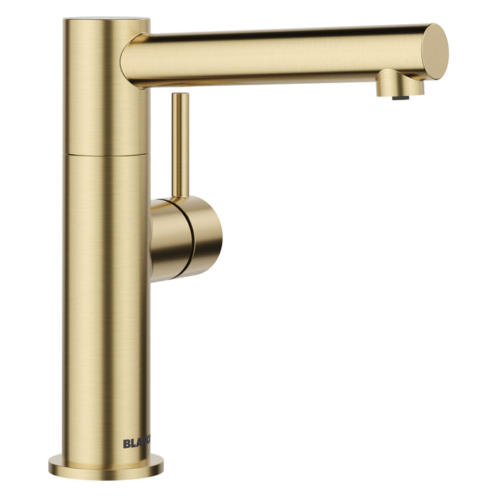 BLANCO Alta II Low Arc Beverage Faucet - RO Compatible - Satin Gold
