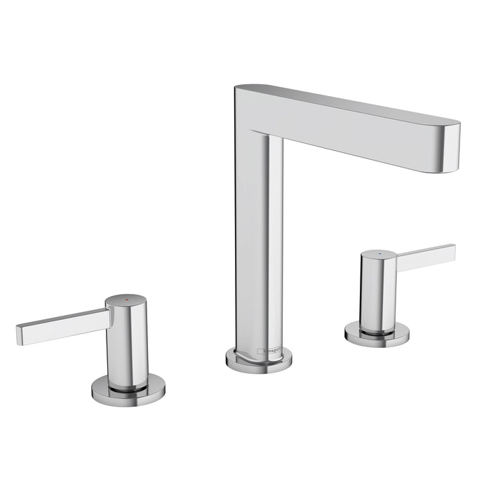 hansgrohe Finoris Wide-spread Faucet 160 with Pop-up Drain, 1.2 GPM