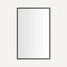 Robern CC2030D4TF68SC Thin Framed Metal Cabinet, 20" x 30" x 4", Iron Black, Slow-Close Hinges