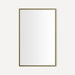 Robern CC2030D4TF87TU Thin Framed Metal Cabinet, 20" x 30" x 4", Aged Brass, Electric Upgrade: Magnetic Strip, Interior Light