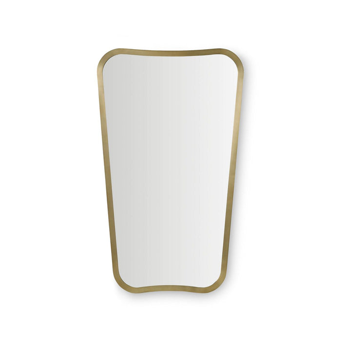 Robern CM2440L87 Contour Metal Mirror, 24" x 40" x 11/16", Aged Brass