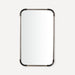 Robern CM2440M6968 Mixed Metal Mirror, 24" x 40" x 1-1/16", Brushed Pewter with Iron Black