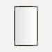 Robern CM2440ND34 Industrial Metal Mirror, 24" x 40" x 1-3/4", Iron Black with Brushed Pewter