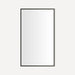 Robern CM2440TF68 Thin Framed Metal Mirror, 24" x 40" x 1-3/4", Iron Black
