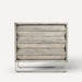 Robern CVAL3620269 Alisal Vanity, 35" x 32-7/8" x 22-1/2", Greige Oak with Brushed Pewter, No Vanity Top