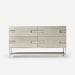 Robern CVSE6020169D 59" x 32-7/8" x 22-1/2", Natural Gray with Brushed Pewter, No Vanity Top