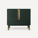 Robern CVSM3622187 Islamorada Vanity, 36" x 32-7/8" x 21-1/2", Nori with Aged Brass, No Vanity Top