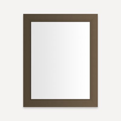 Robern D2C2430D4ME75TM 24" x 30" x 4", Merion Frame, Brushed Bronze, Electric Upgrade