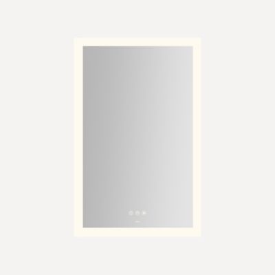 Robern IM2030RPFPDT Instinct Lighted Mirror, 20" x 30" x 7/8", Rectangle, Perimeter Light Pattern, TUN Lighting, Warm White (