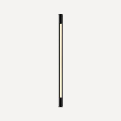 Robern JLA30RKSC3D83 Lighting, Modular, 1-3/8" x 30" x 1-9/16", Round, Matte Black, Dimmable, Warm White (3000K)