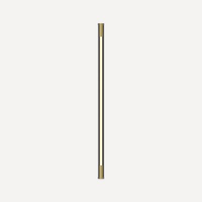 Robern JLA36RKSC3D86K Lighting, Sconce, 1-3/8" x 36" x 1-9/16", Round, Brass, Dimmable, Warm White (3000K)