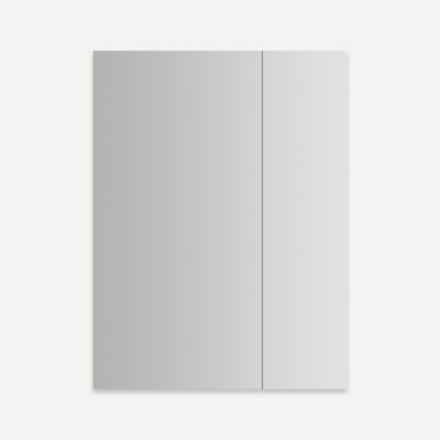 Robern MR3040D4FPE4L M Series Reserve Cabinet, 30" × 40" × 4", Double Door, Polished Edge, Electric+ Upgrade