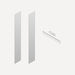 Robern P2SM-GKIT40D6P Surface-Mount and Ganging Kits, 6" x 40" x 2/25", for M Series Reserve Cabinets