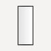 Robern PC1640D4TNN83 16" x 40" x 4", Matte Black, Reversible Hinge