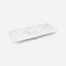 Robern TA48UCO100-8CS2 Quartz Stone Vanity Top, 48" x 1-1/8" x 23", Center Undercounter Sink, Eternal Calacatta Gold, Three H