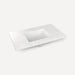 Robern TB37UCO94-1 Quartz Stone Vanity Top, 37" x 3/4" x 22", Center Undercounter Sink, Lyra, Single Hole, for Islamorada and