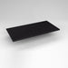 Robern TE37G90 Quartz Stone Vanity Top, 37" x 3/4" x 19", Dry Top, Lava Black