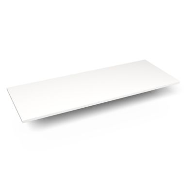 Robern TE49G93 Quartz Stone Vanity Top, 49" x 3/4" x 19", Dry Top, White Zeus Extreme