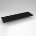 Robern TE61G90 Quartz Stone Vanity Top, 61" x 3/4" x 19", Dry Top, Lava Black