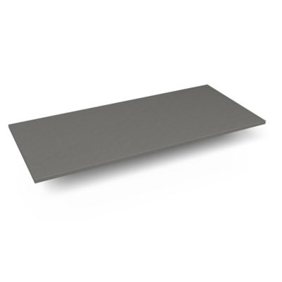 Robern TF49G91 Quartz Stone Vanity Top, 49" x 3/4" x 22", Dry Top, Stone Gray