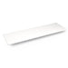 Robern TF73G93 Quartz Stone Vanity Top, 73" x 3/4" x 22", Dry Top, White Zeus Extreme