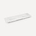 Robern TF73UDO94-8D6 Quartz Stone Vanity Top, 73" x 3/4" x 22", Double Undercounter Sink, Lyra, Three Hole