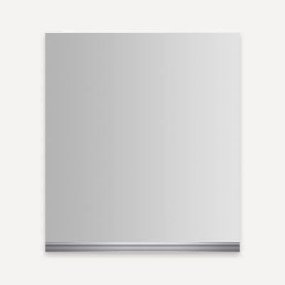 Robern UHANDLE2476 Handle, 24" x 1" x 1-3/4", Chrome